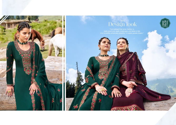 Rsf Neera 2 Heavy Festive Wear Designer Fancy Latest Chinon Silk Salwar Kameez Collection